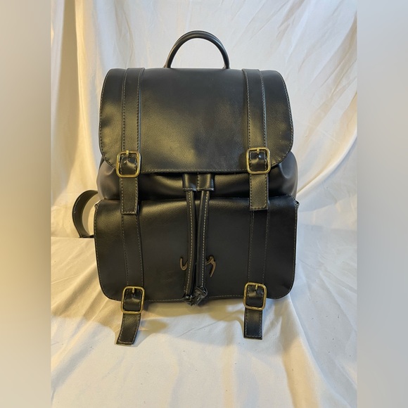 Velez Handbags - Velez Black Leather Shoulder Bag Purse